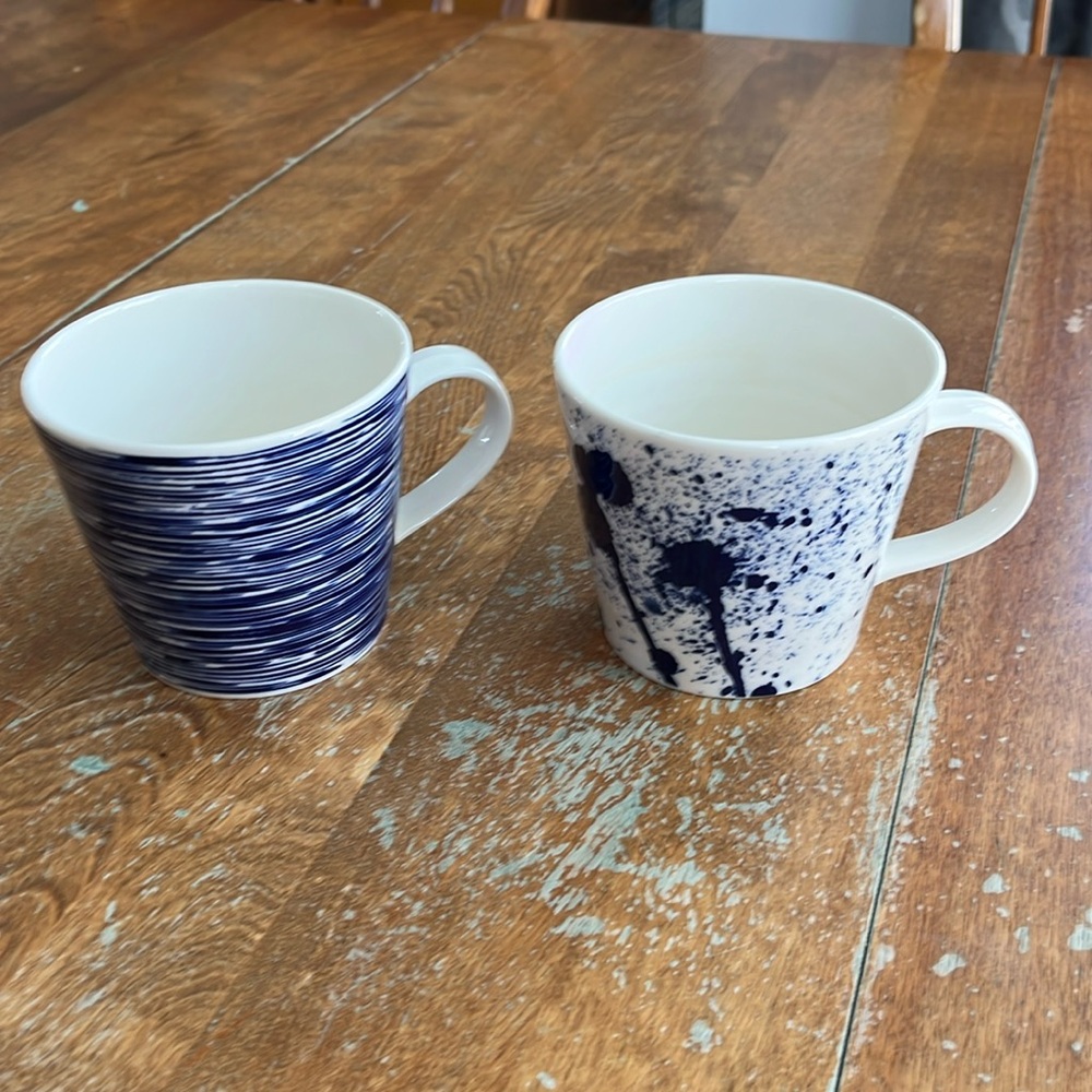Royal Doulton Pacific set of 2 mugs